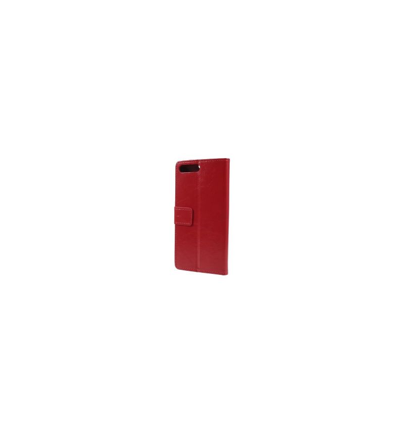 Housse Honor 7A Effet cuir portefeuille