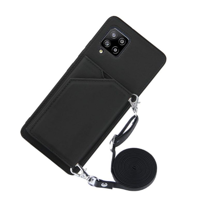Coque Samsung Galaxy A42 5G AUDE Lanière multi compartiments