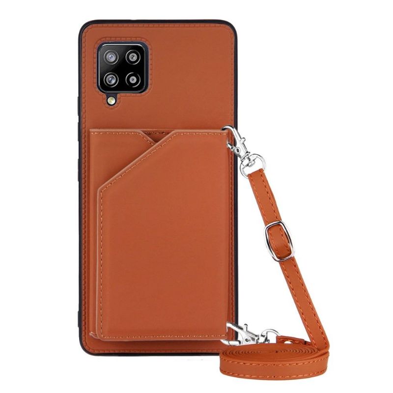 Coque Samsung Galaxy A42 5G AUDE Lanière multi compartiments