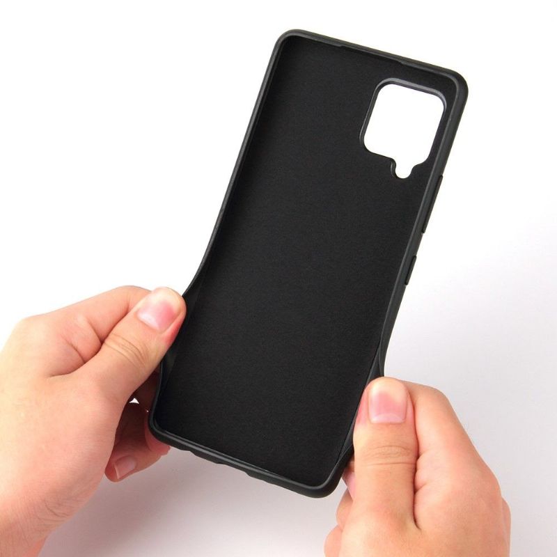 Coque Samsung Galaxy A42 5G Ring Motif Léopard
