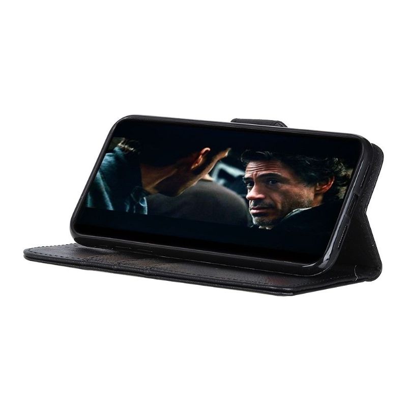 Housse Samsung Galaxy A42 5G KHAZNEH Effet Cuir
