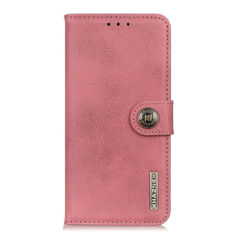 Housse Samsung Galaxy A42 5G KHAZNEH Effet Cuir