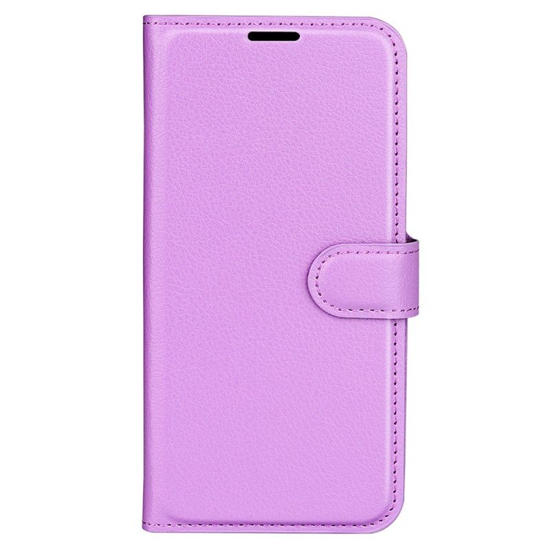 Housse Google Pixel 8 Pro Cuir Litchi Classique