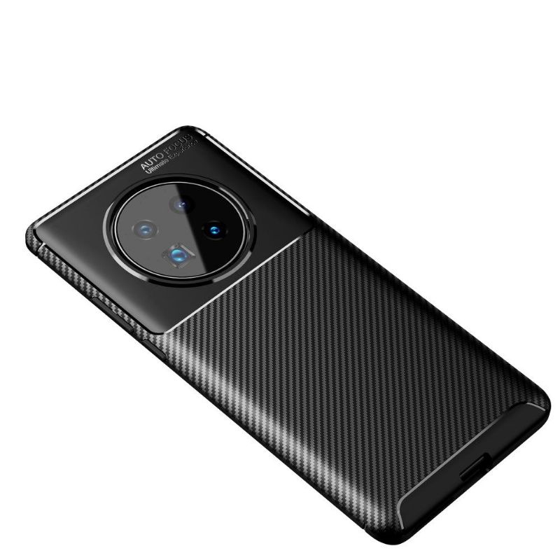Coque Huawei Mate 40 Pro effet fibre de carbone
