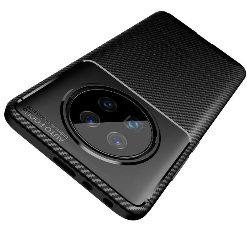 Coque Huawei Mate 40 Pro effet fibre de carbone