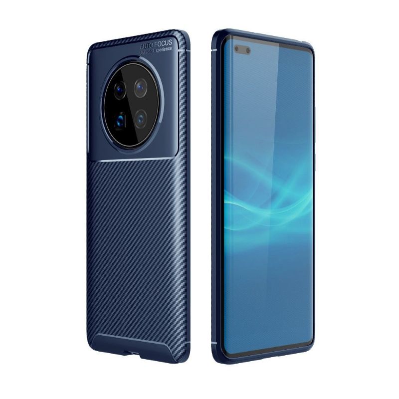 Coque Huawei Mate 40 Pro effet fibre de carbone