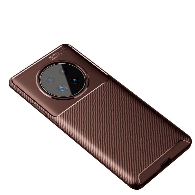 Coque Huawei Mate 40 Pro effet fibre de carbone