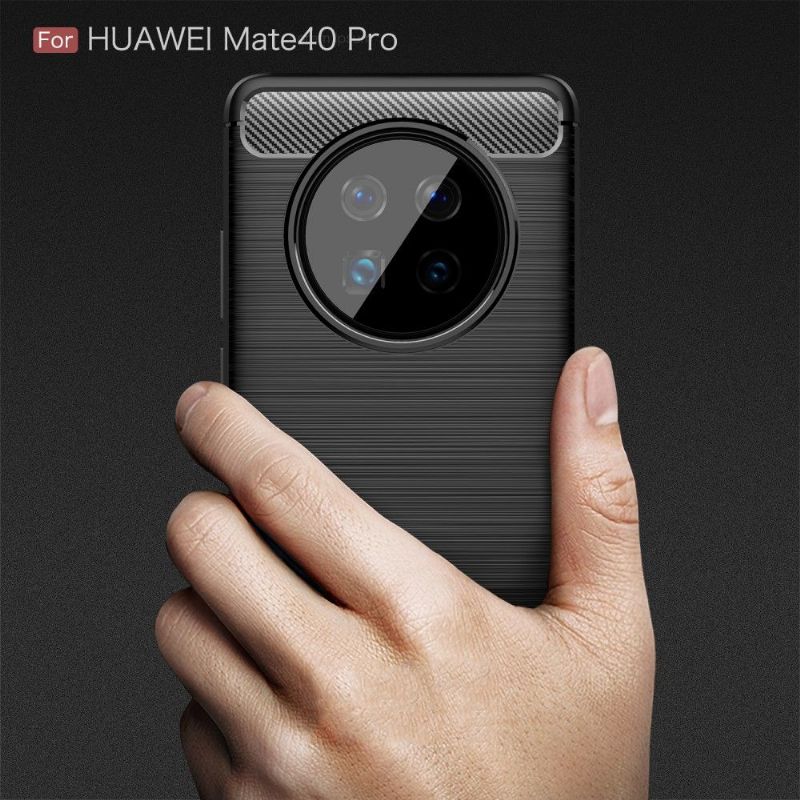 Coque Huawei Mate 40 Pro Flexible Effet Brossé