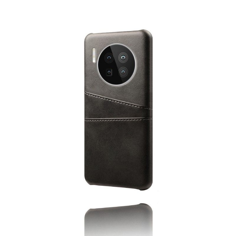 Coque Huawei Mate 40 Pro Mélodie Effet Cuir Porte Cartes