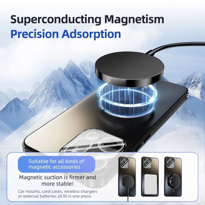 Coque magnétique pour Oppo Reno 14 5G Magnétique Finition Mate