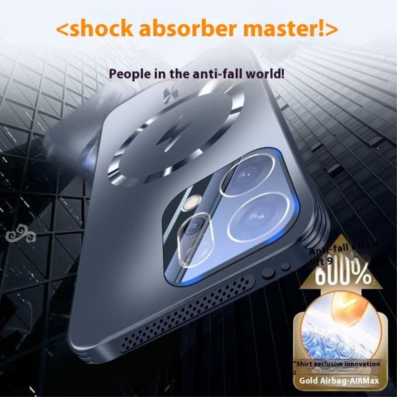 Coque Oppo Reno 14 5G Compatible MagSafe Effet Métal