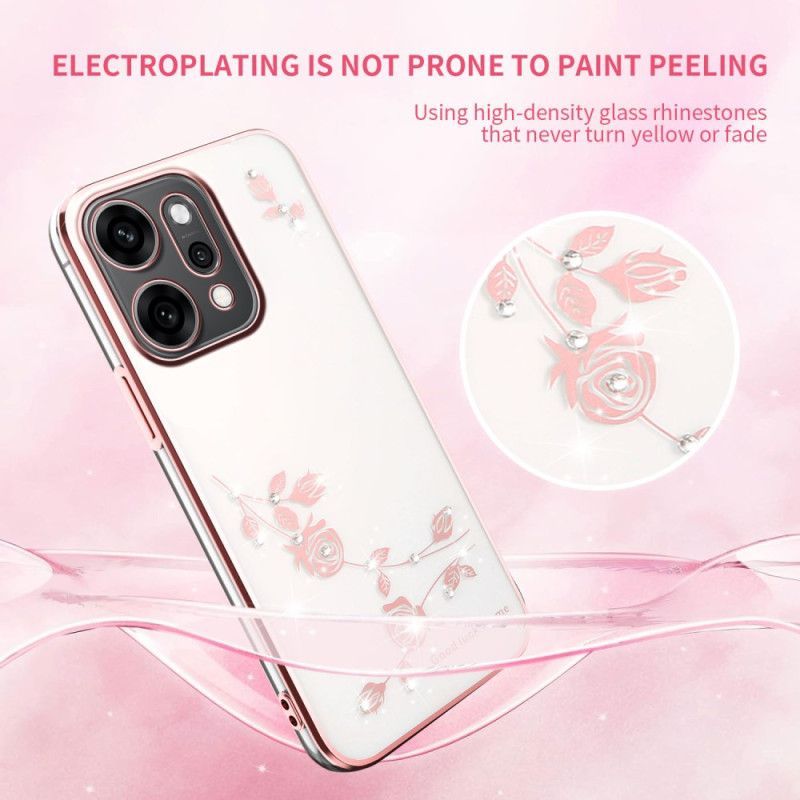 Coque Oppo Reno 14 5G Fleurettes KADEM