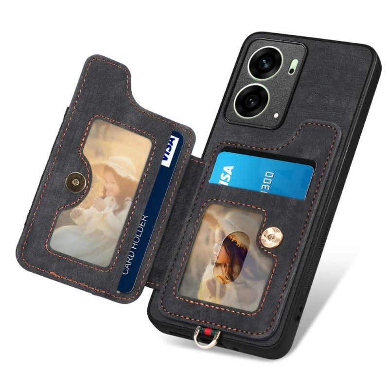Coque Oppo Reno 14 5G Porte-Cartes RFID
