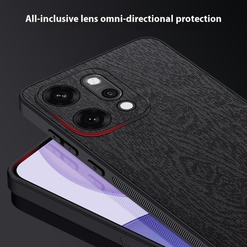 Coque Oppo Reno 14 5G Texture Bois