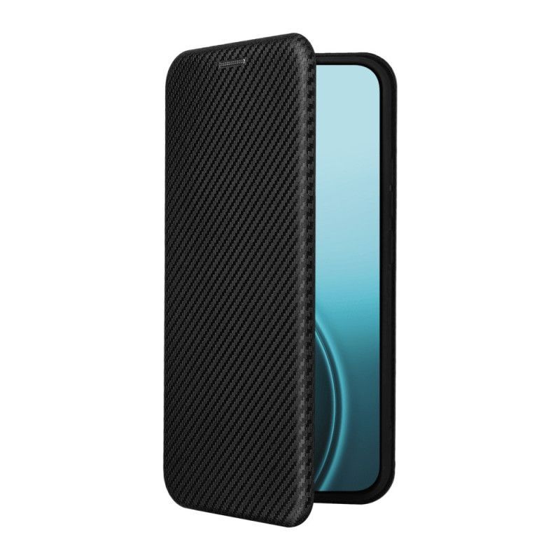 Flip Cover Oppo Reno 14 5G Fibre Carbone