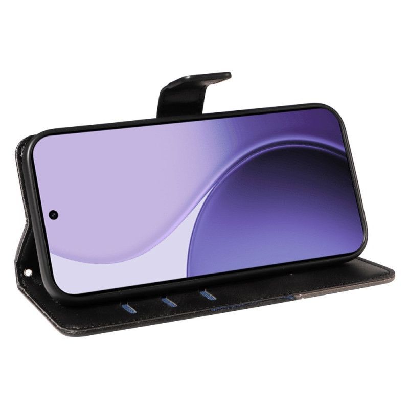 Housse Oppo Reno 14 5G / 14F 5G Bicolore Lignes