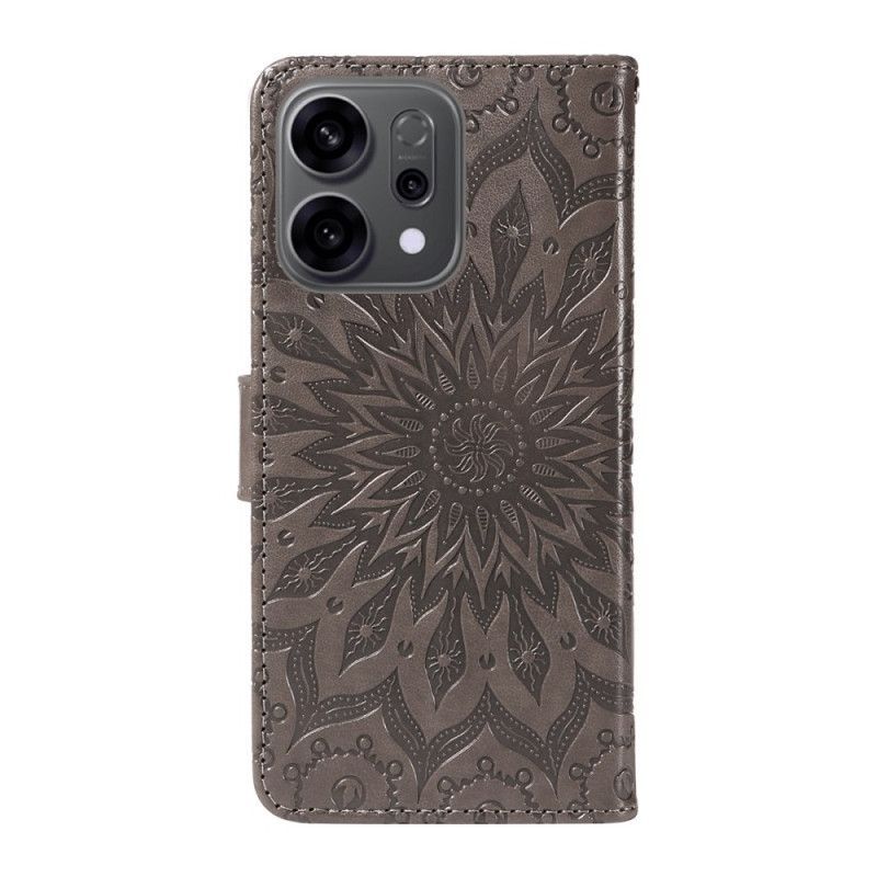 Housse Oppo Reno 14 5G / 14F 5G Mandala Flamboyant
