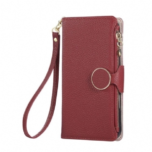 Housse Oppo Reno 14 5G Portefeuille Zippé