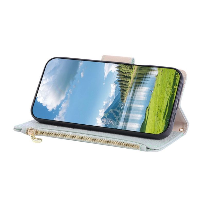 Housse Oppo Reno 14 5G Portefeuille Zippé