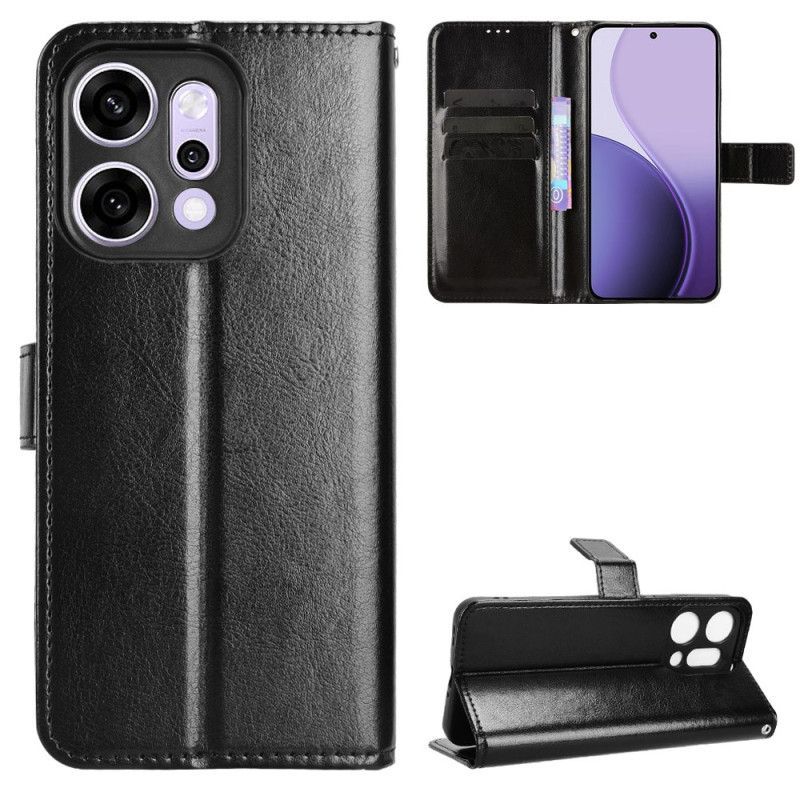 Housse Oppo Reno 14 5G Simili Cuir Flashy