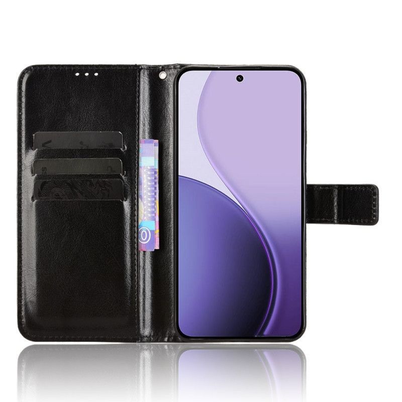 Housse Oppo Reno 14 5G Simili Cuir Flashy