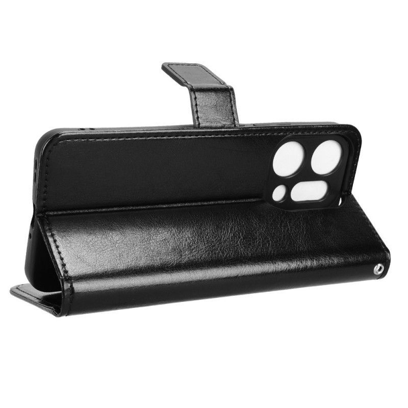 Housse Oppo Reno 14 5G Simili Cuir Flashy