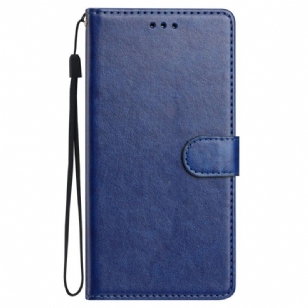 Housse Oppo Reno 14 5G Simili Cuir Uni