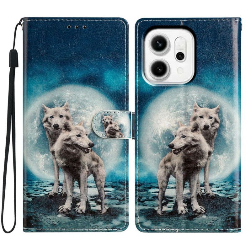 Housse Oppo Reno 14 Deux Loups