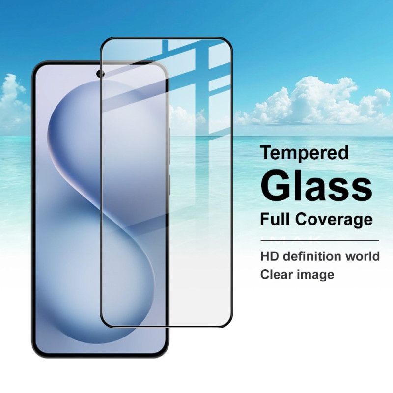 Protection en Verre Trempé Intégrale pour Écran Oppo Reno 14 5G (version noire) IMAK