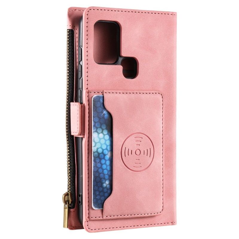 Housse Portefeuille Samsung Galaxy A21s Fonction Stand