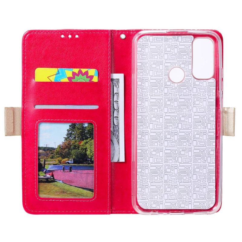 Housse Samsung Galaxy A21s Dentelle Fleur