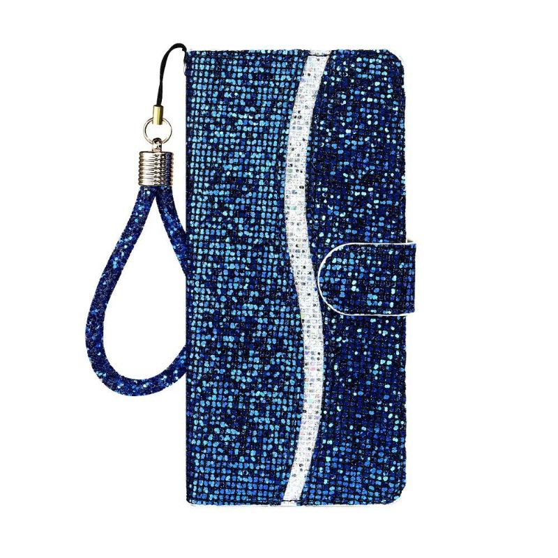 Housse Samsung Galaxy A21s Glitter Porte Cartes