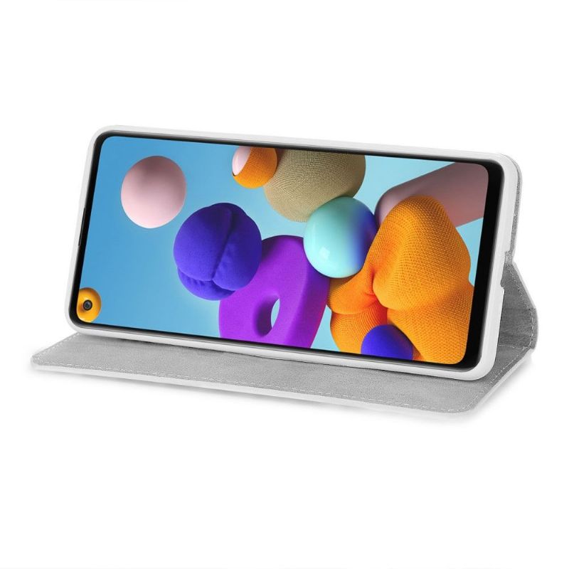 Housse Samsung Galaxy A21s Glitter Porte Cartes
