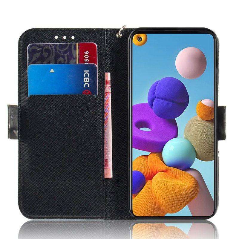 Housse Samsung Galaxy A21s Panda maléfique