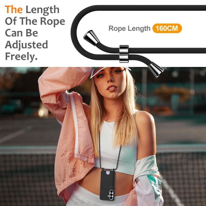 Coque à Cordon Samsung Galaxy S26 Porte-Carte