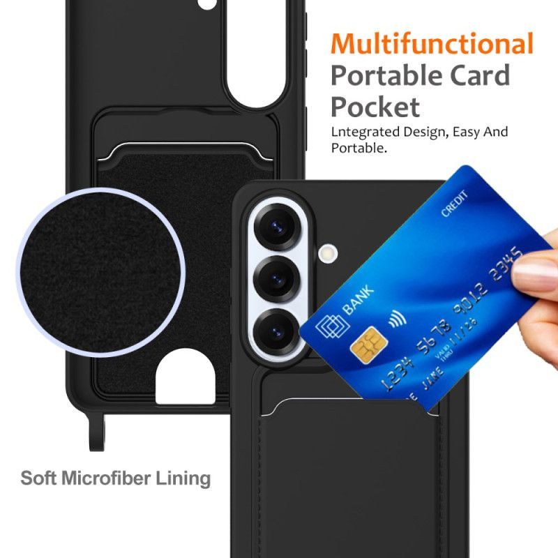 Coque à Cordon Samsung Galaxy S26 Porte-Carte