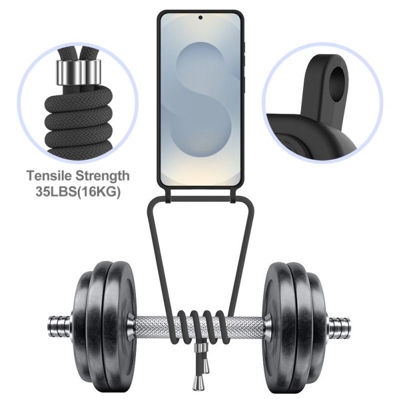 Coque à Cordon Samsung Galaxy S26 Porte-Carte