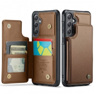 Coque Samsung Galaxy S26 Blocage RFID et 5 Porte-Cartes CASEME