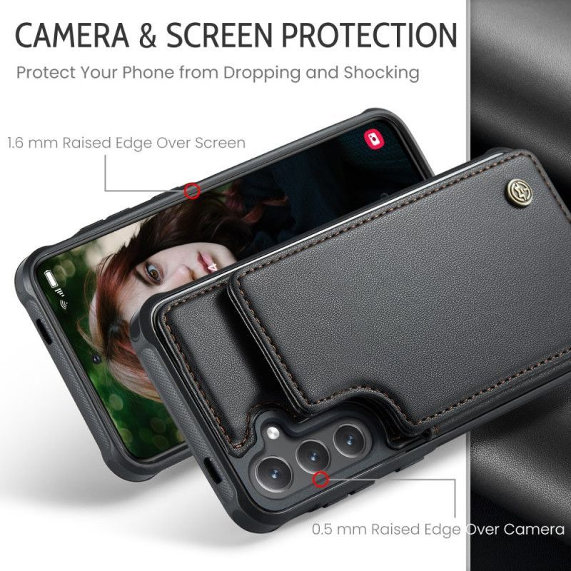 Coque Samsung Galaxy S26 Blocage RFID et 5 Porte-Cartes CASEME