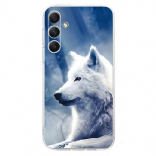 Coque Samsung Galaxy S26 Loup Blanc