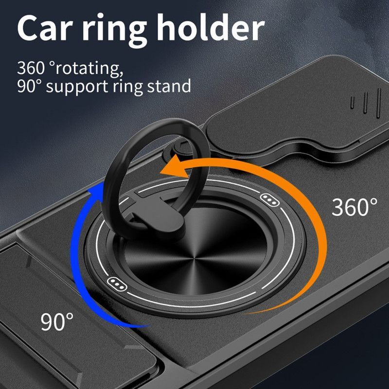 Coque Samsung Galaxy S26 Magnétique Anneau-Support Pliable et Protection Caméra