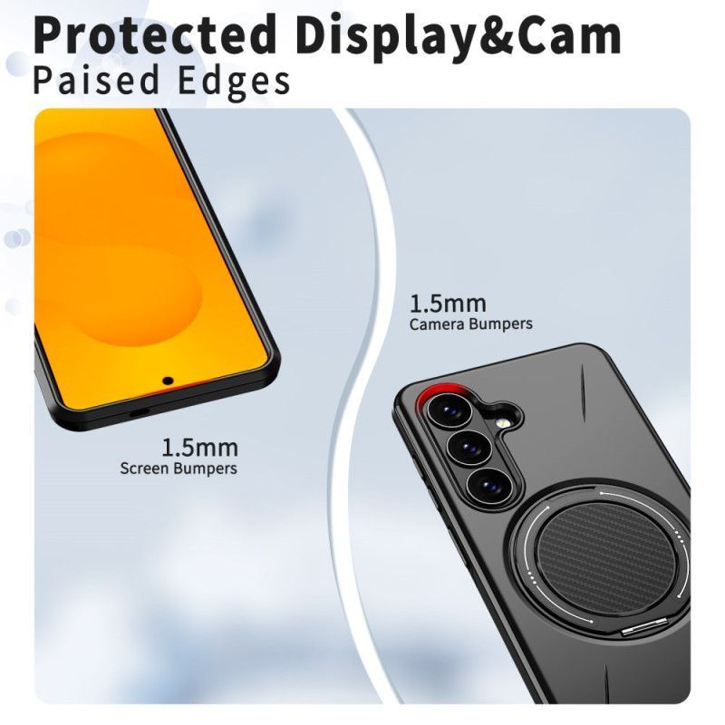 Coque Samsung Galaxy S26 Magnétique avec Support Rotatif