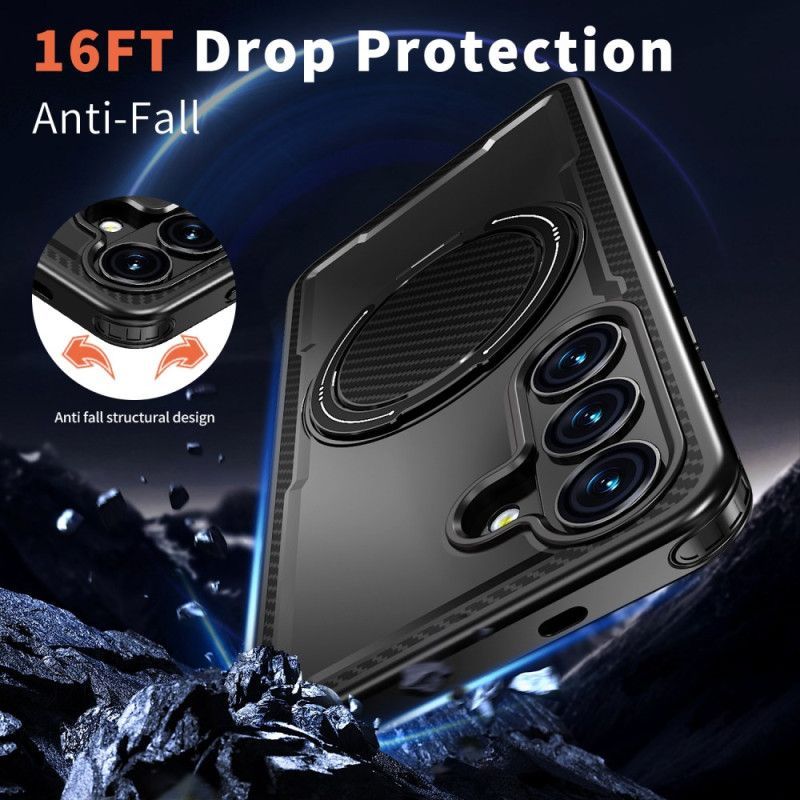 Coque Samsung Galaxy S26 Magnétique et Support Rotatif 360