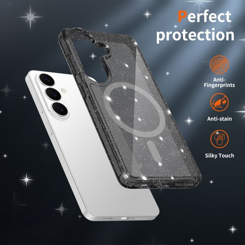 Coque Samsung Galaxy S26 Magnétique à Paillette