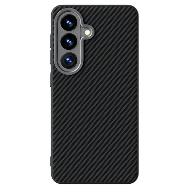 Coque Samsung Galaxy S26 Magnétique Texture Fibre de Carbone ABEEL