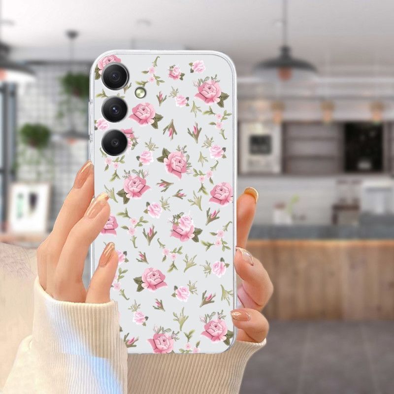 Coque Samsung Galaxy S26 Motif Floral Rose