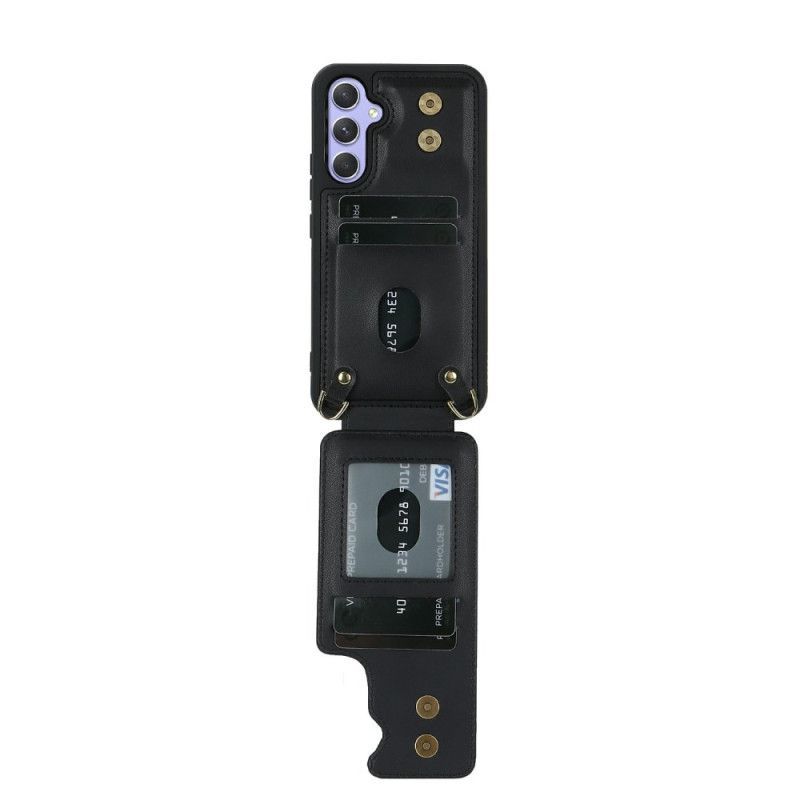 Coque Samsung Galaxy S26 Porte-Cartes et Bandoulière