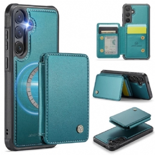 Coque Samsung Galaxy S26 Porte-Cartes Magnétique JEEHOOD