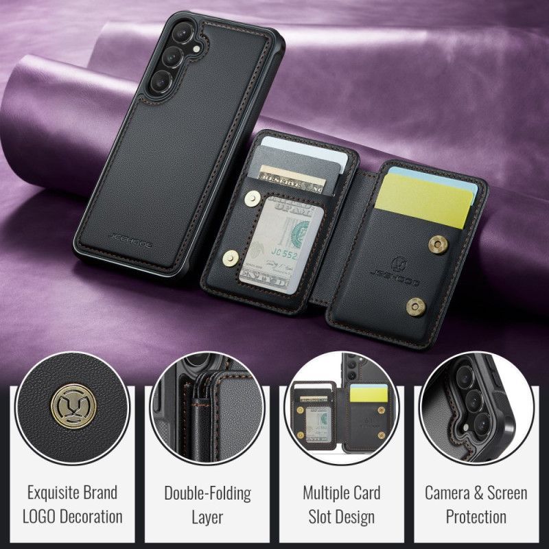 Coque Samsung Galaxy S26 Porte-Cartes Magnétique JEEHOOD