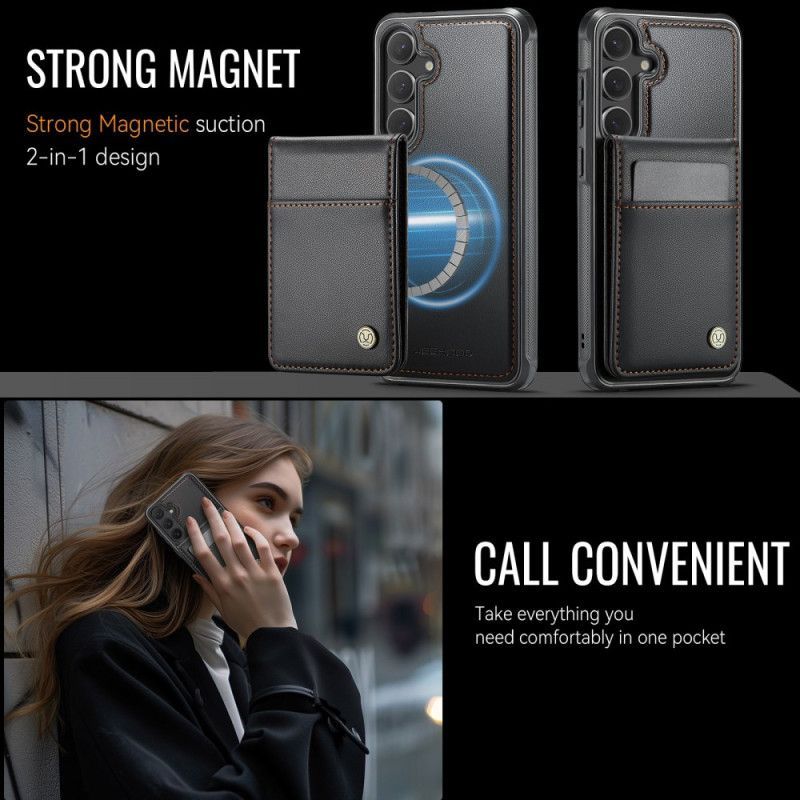 Coque Samsung Galaxy S26 Porte-Cartes RFID JEEHOOD